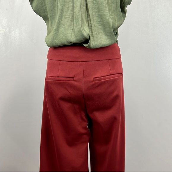 7th Avenue Red Wide Leg Pants - Picture 9 of 10